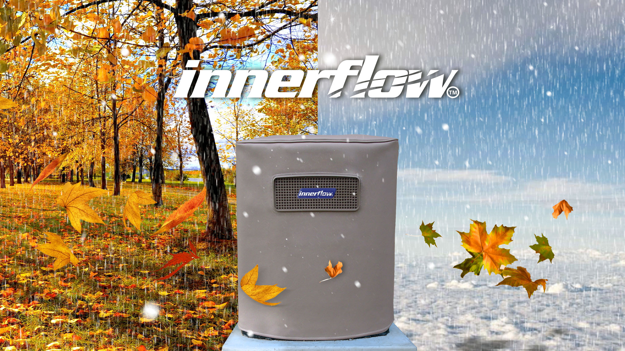 InnerFlow Banner with navigation links